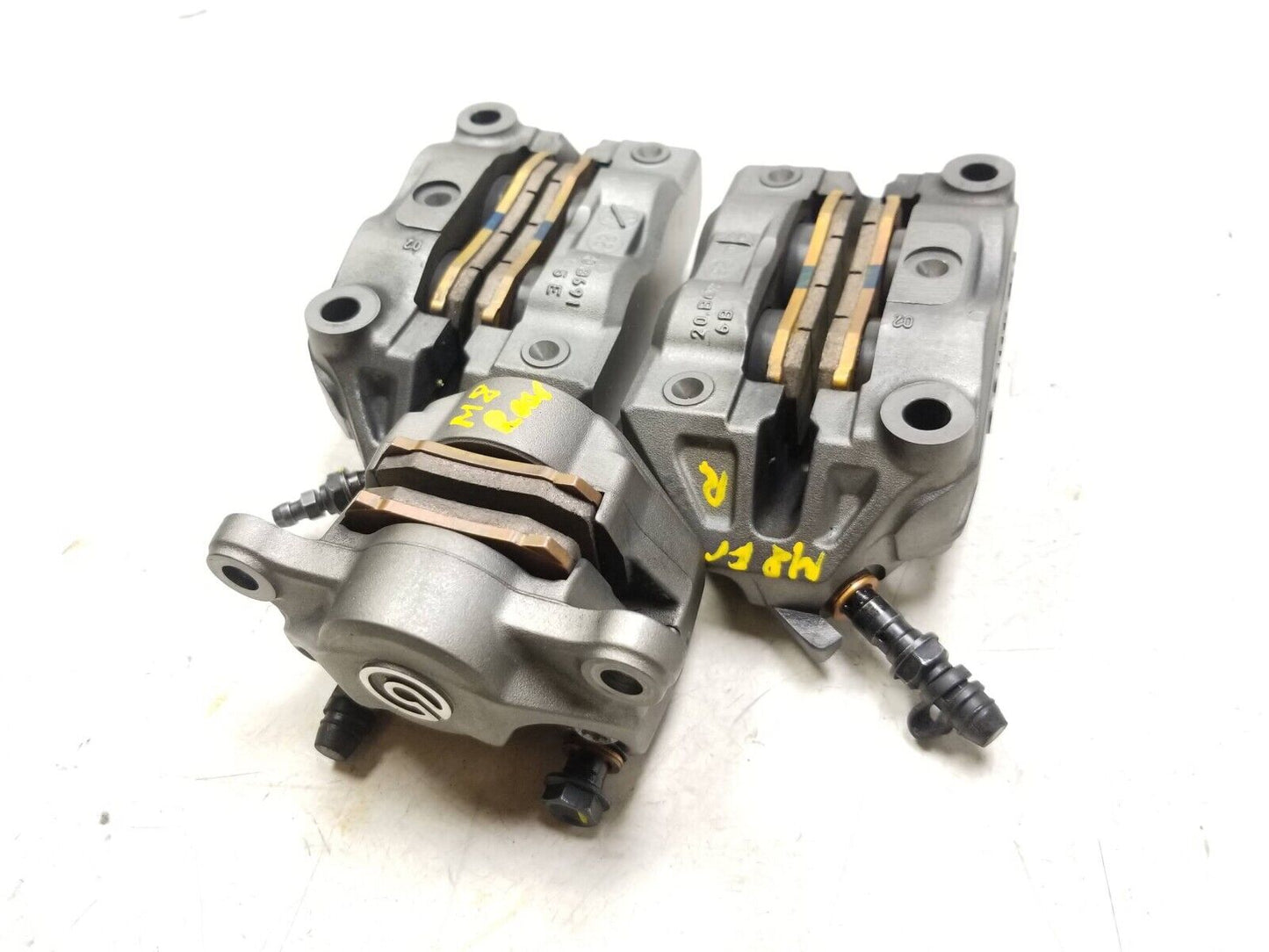 21-24 Ducati Supersport 950 950s Brembo Brake Caliper 3pcs OEM 6k Miles