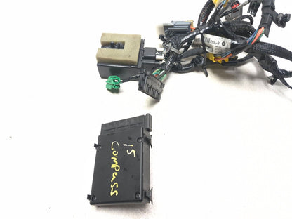 2015 Jeep Compass Front Driver Seat Wiring Harness & Seat Control Module OEM