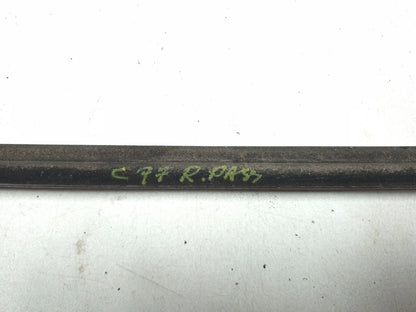 2012 Nissan Leaf Door Window Belt Molding Front & Rear 4pcs OEM