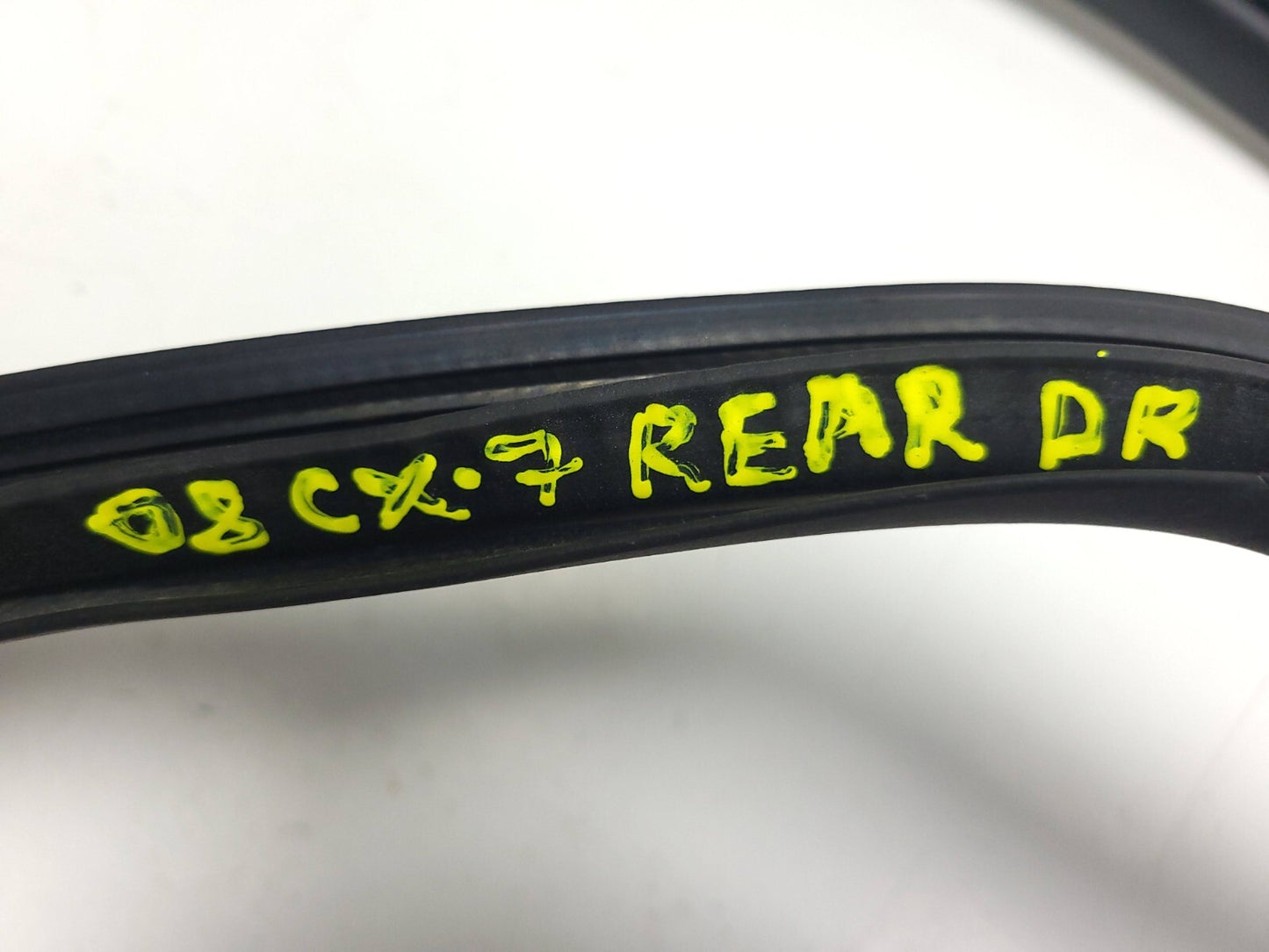 2009 Mazda Cx-7 Rear Driver Door Weatherstrip Seal 2pcs OEM