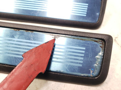 2009 - 2014 Acura Tsx Door Sill Scuff Plate Trim Panel Front & Rear 4pcs  OEM