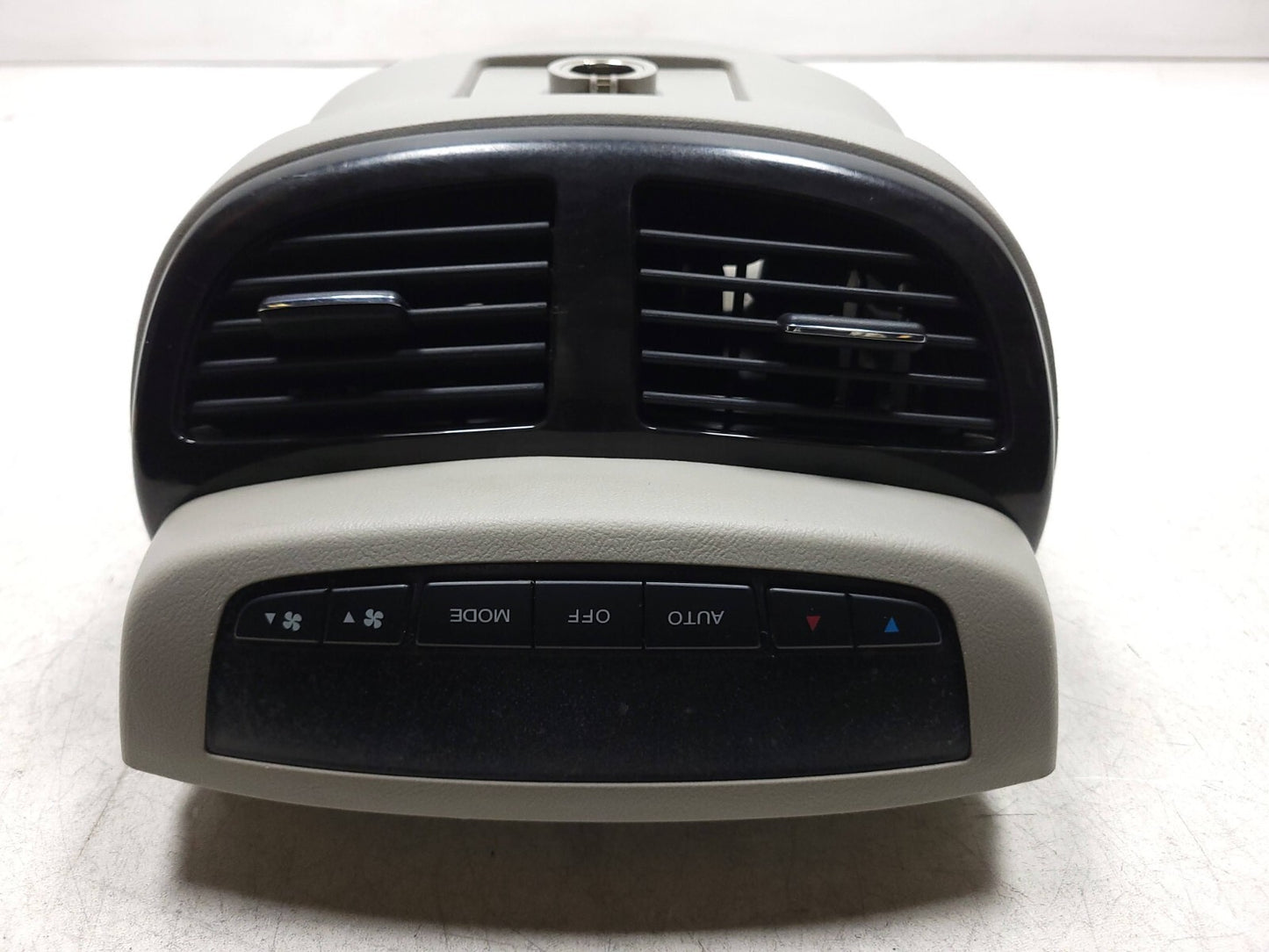 2007 - 2009 Acura Mdx Center Console Rear Trim Panel W/ Air Vent & Controls OEM