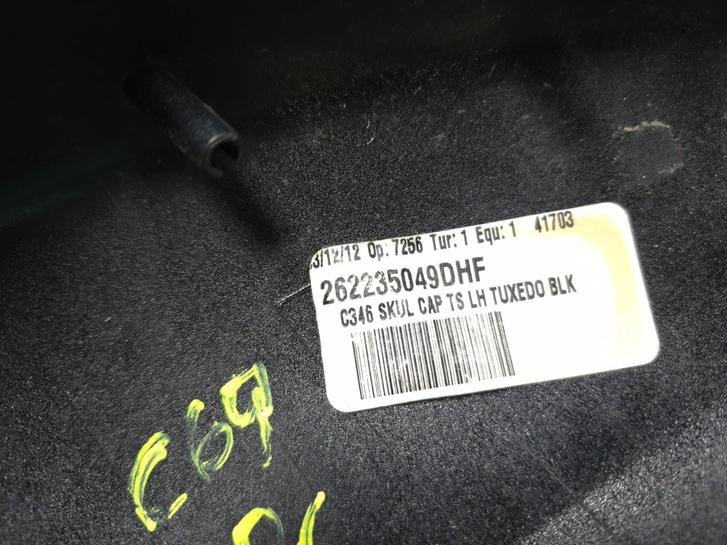 2013 Ford Focus Side Mirror Cover Left Driver Side OEM
