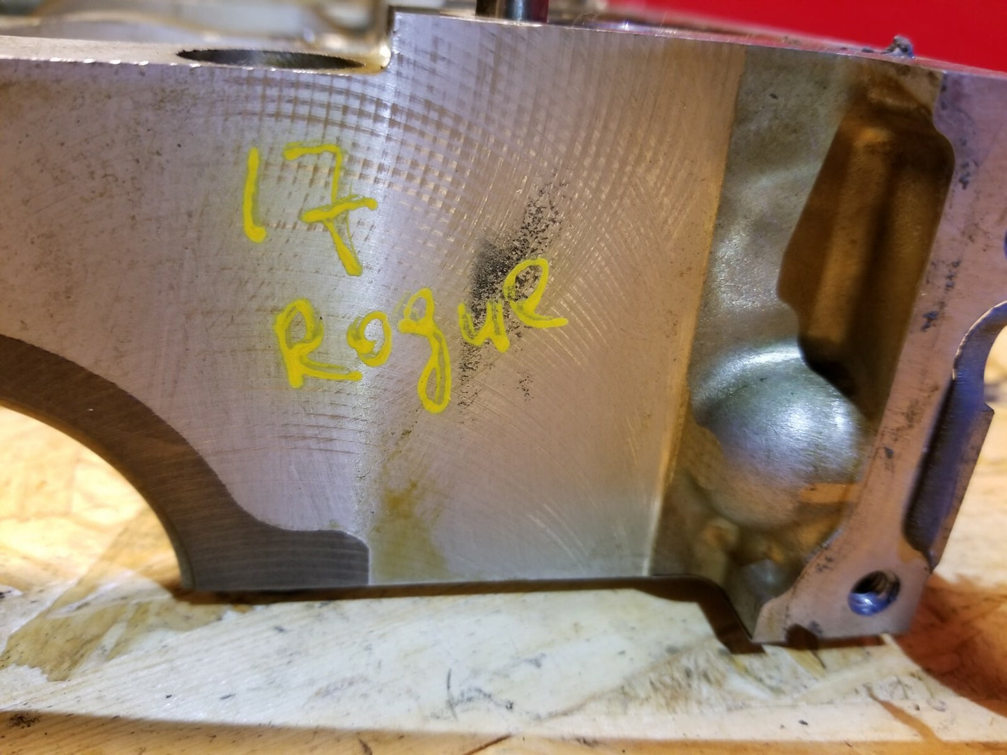 16 17 18 19 Nissan Rogue 2.5l Crankshaft Brecket Support Plate OEM 36k Miles