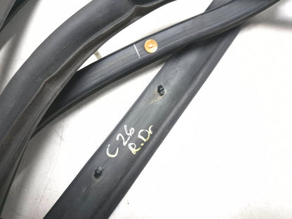 2016 Kia Soul Door Weatherstrip Rear Driver Side Left OEM