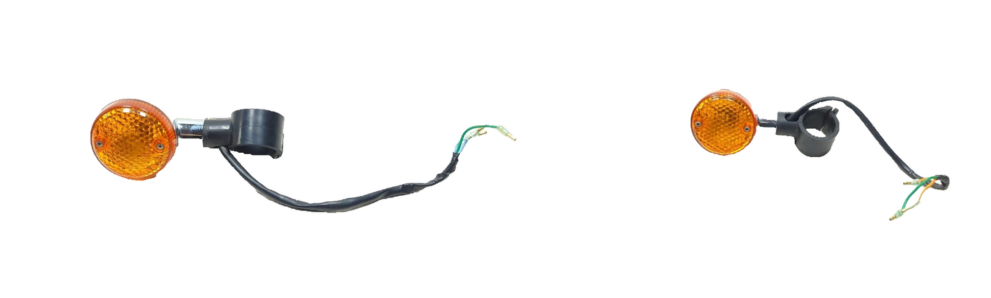 2002 Honda Magna Vf 750c Front Left & Right Turn Signal Pair OEM