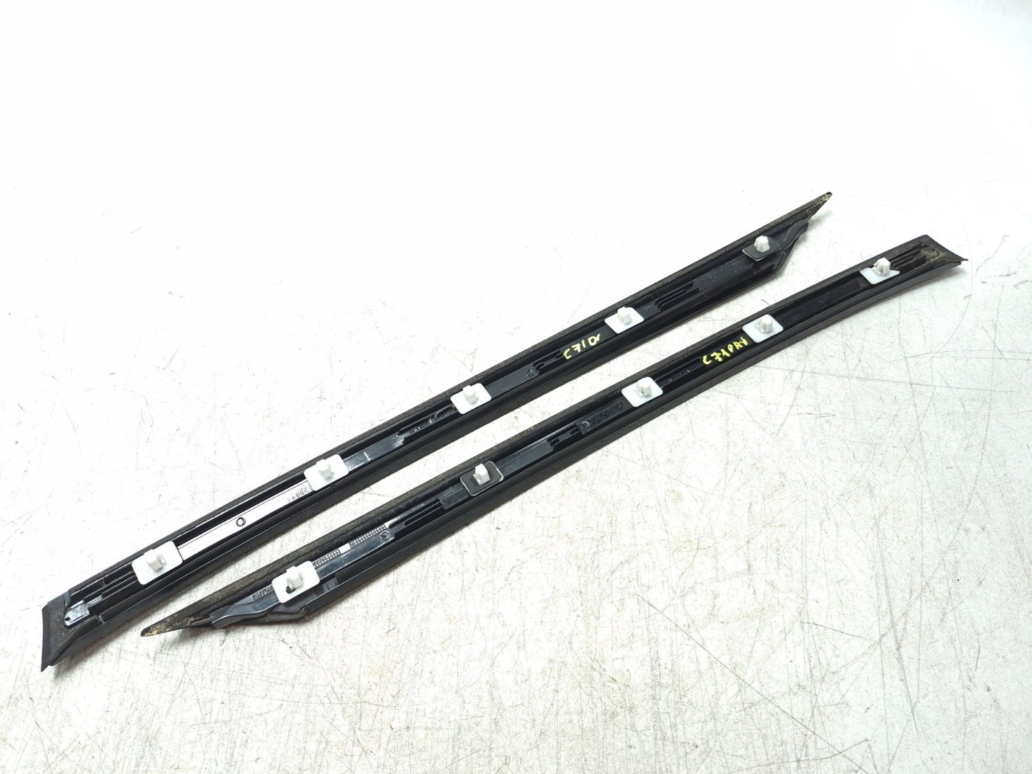 2012 Honda Cr-z Windshield Pillar Molding Cover Trim Garnish Left & Right OEM