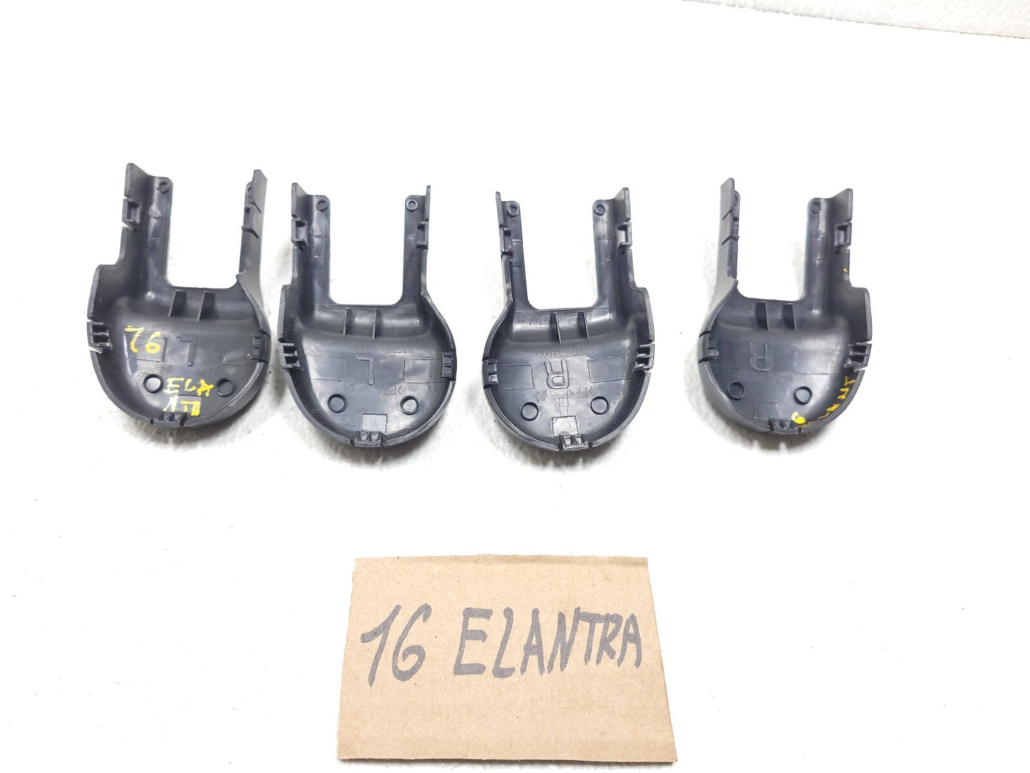 14 15 16 Hyundai Elantra Seat Rail Track Cover Trim 4pcs OEM Sdn