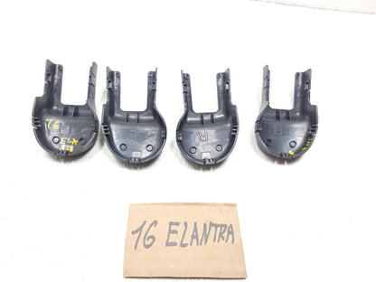 14 15 16 Hyundai Elantra Seat Rail Track Cover Trim 4pcs OEM Sdn