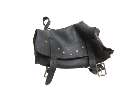 1997 Harley-davidson Sportster Xl883 Fork Tool Bag Leather Saddle Bag Handlebar