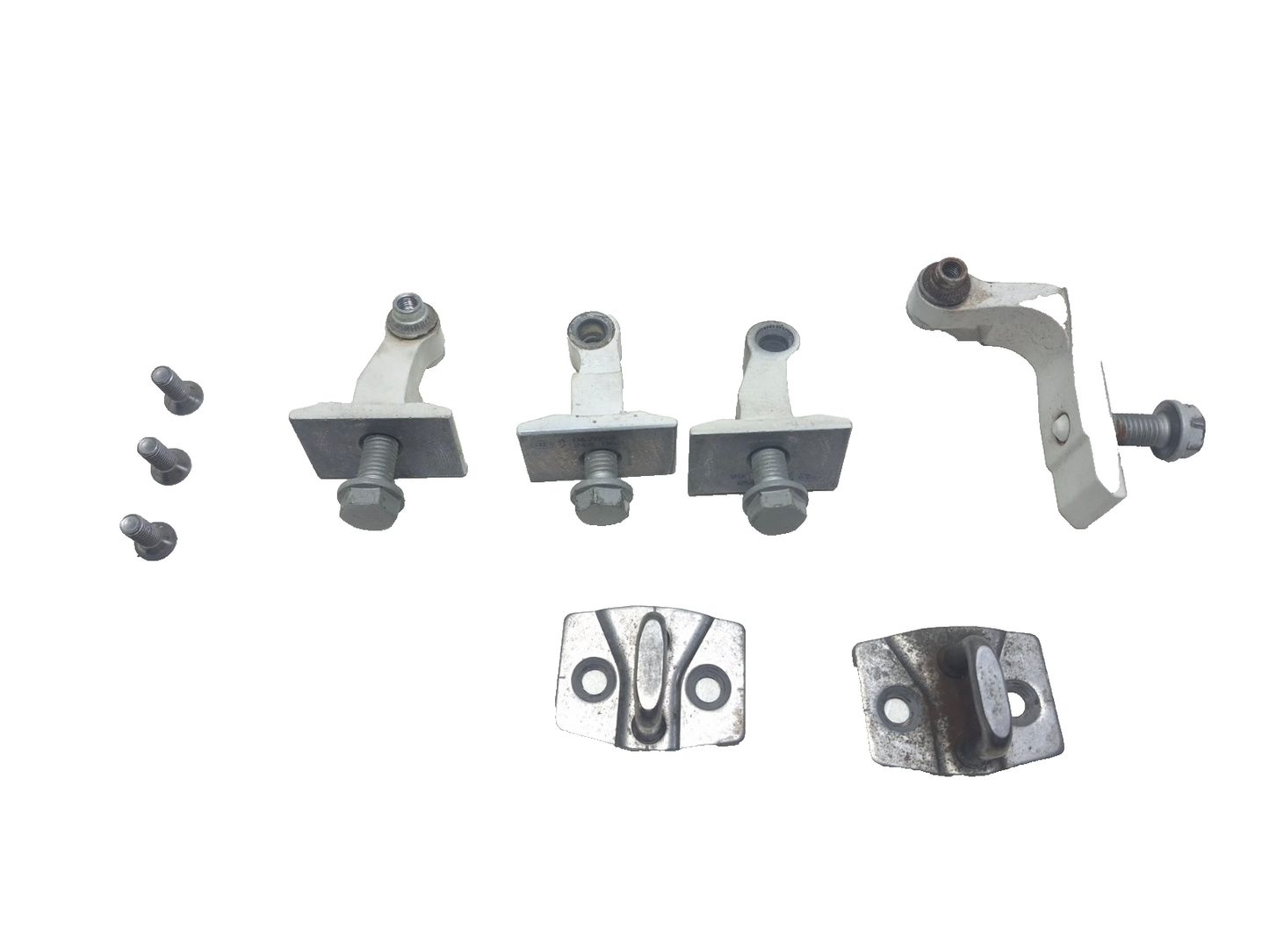 2013 BMW 328i F30 Sedan Rear Door Hinge W/ Striker Right Passenger Side Set OEM