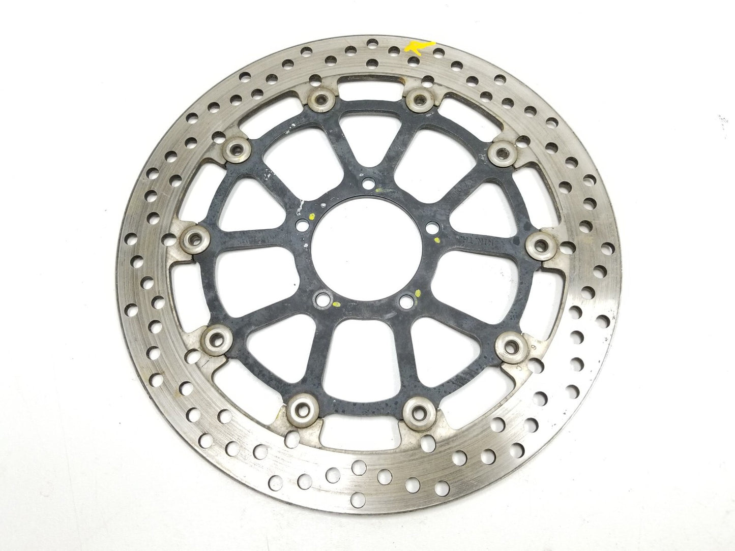 15 - 18 Ducati Monster 821 Front Brake Rotor Disc Left & Right W/ ABS Ring OEM