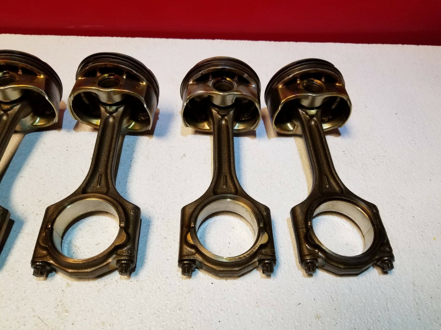 2010 Volvo Xс60 3.2l Piston W/ Connecting Rod 6pcs OEM