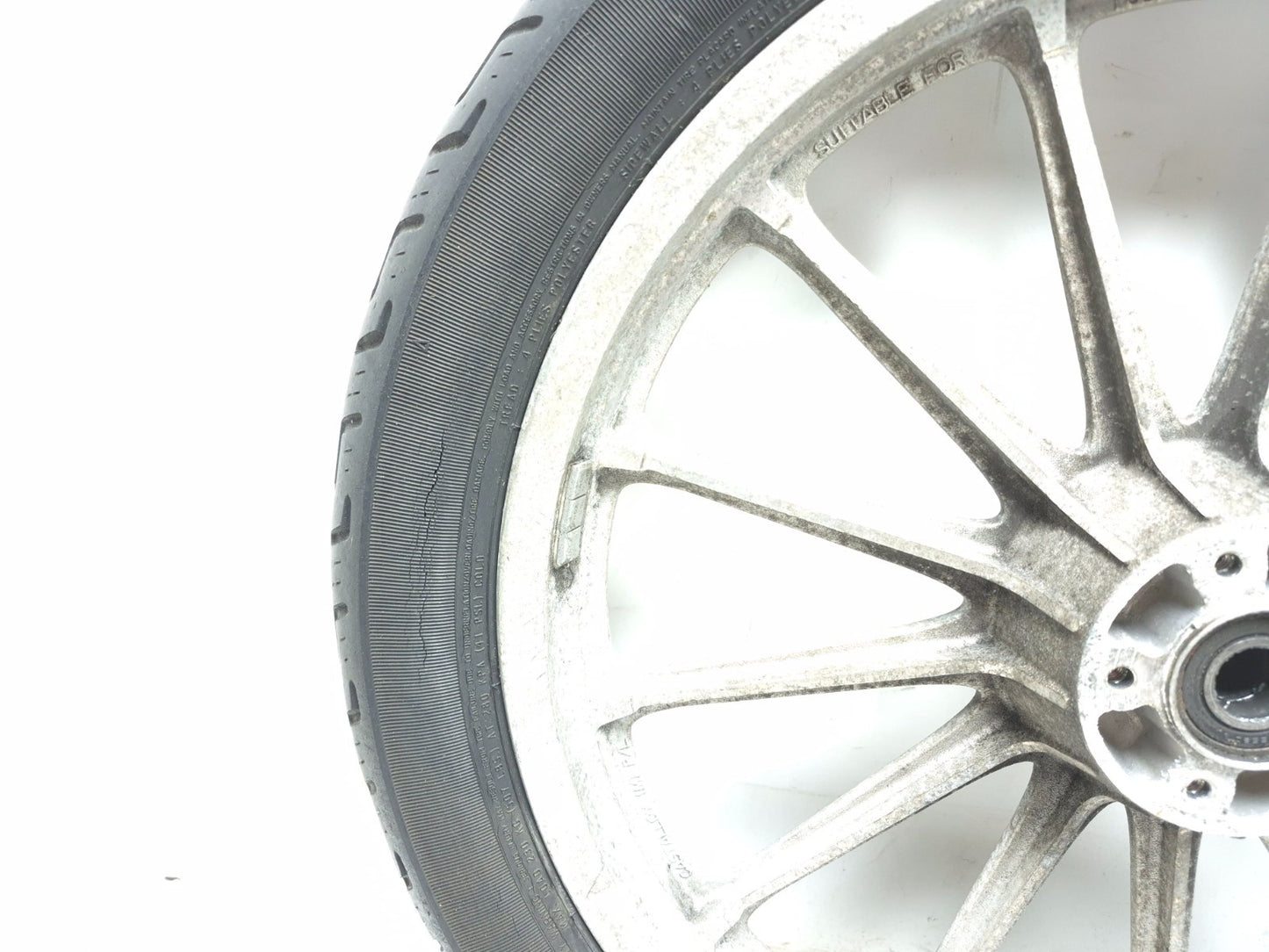 2008-2010 Harley-davidson Sportster Xl883 Front Wheel Rim & Tire OEM