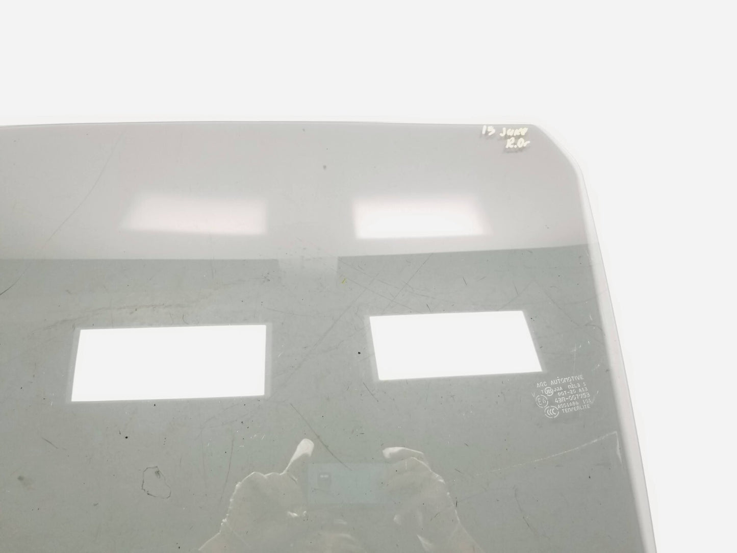 2013 Nissan Juke Door Window Glass Rear Driver Side Left OEM
