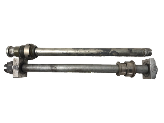 2005 Kawasaki Ninja Zx10r Rear Wheel Axle & Swingarm Bolt Pair OEM