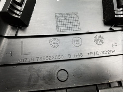 14-17 Fiat 500l Lower B Pillar Cover Panel Trim Center Driver Left Side OEM