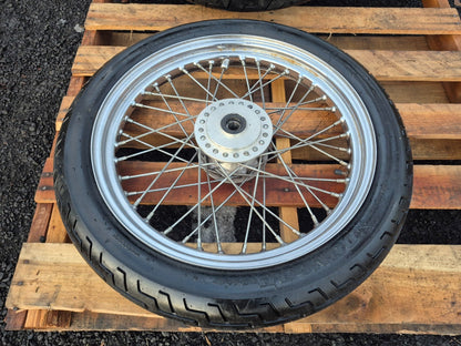 1997 Harley Sportster Xl883  Xl 883 Rear & Front Wheel W/ Tire Pair 16" 19" OEM