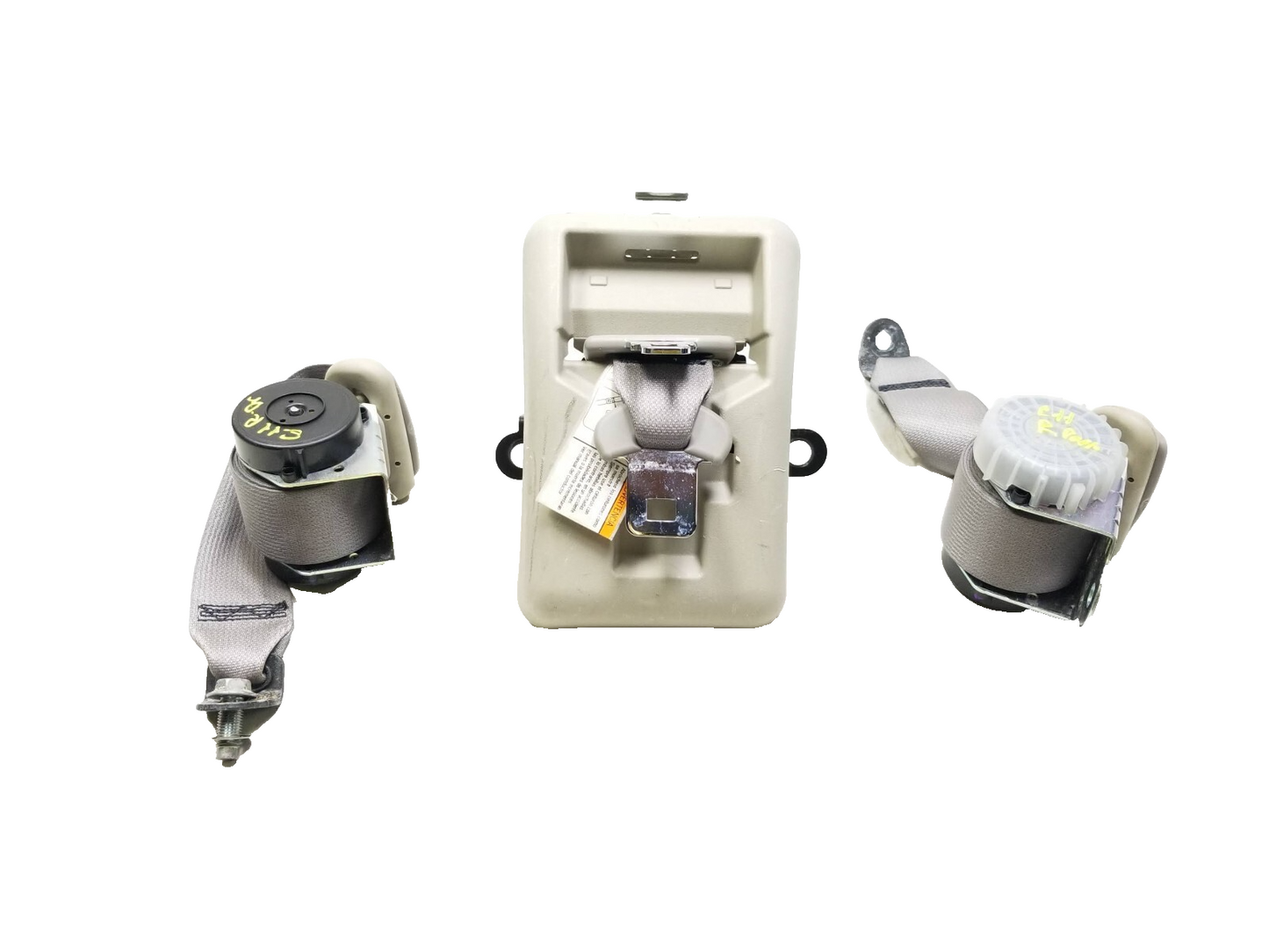 2008 - 2015 Nissan Rogue Rear Seat Belt Retractor 3pcs OEM