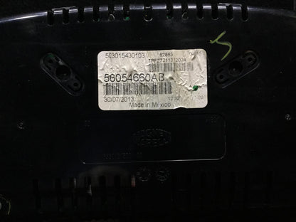 2013 Dodge Dart Instrument Cluster Speedometer OEM