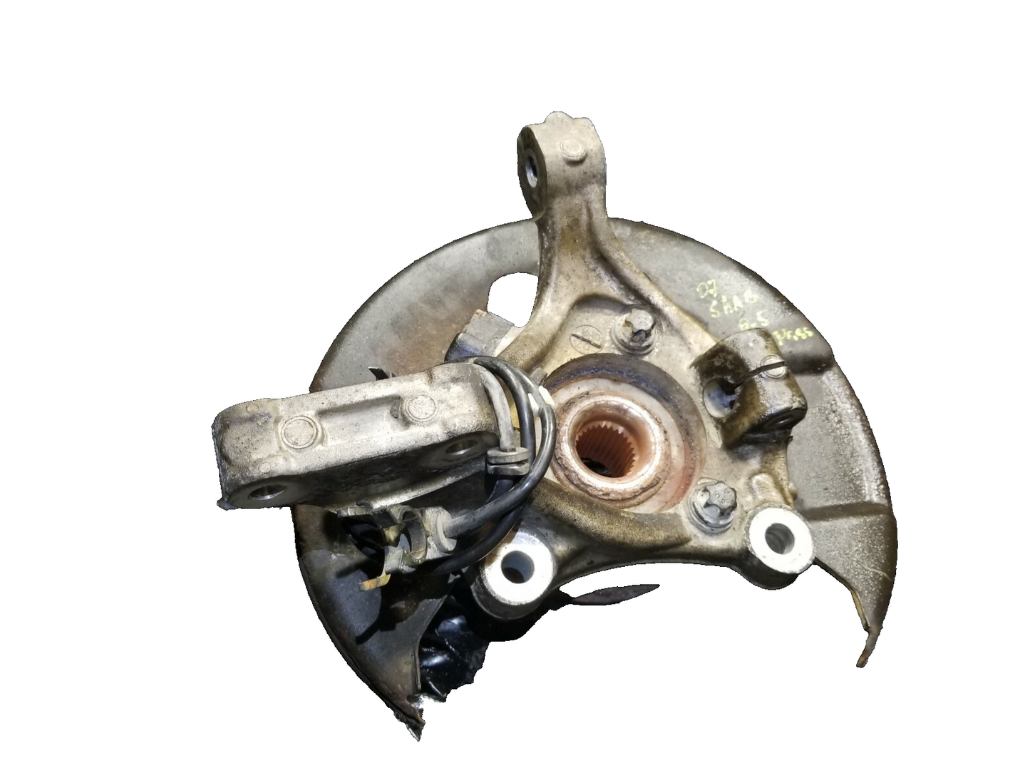2007 Saab 9-5 Aero Front Spindle Knuckle Wheel Hub Right Passenger Side OEM