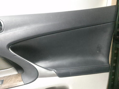 2009 Lexus IS250 Front Interior Door Panel Trim Left & Right OEM