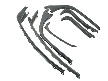 2013 Ford Focus Door Window Frame Trim Cover Front & Rear 7 Pcs OEM