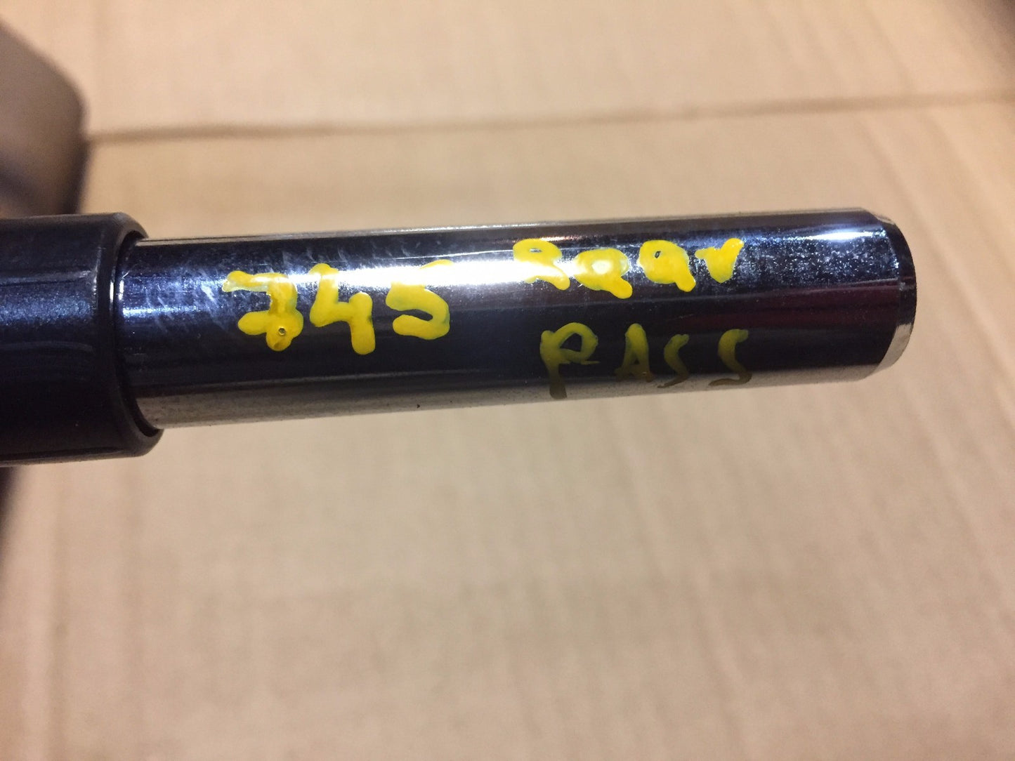 02 03 04 05 BMW 745i E65 Rear Right Passenger Side Headrest Leather OEM