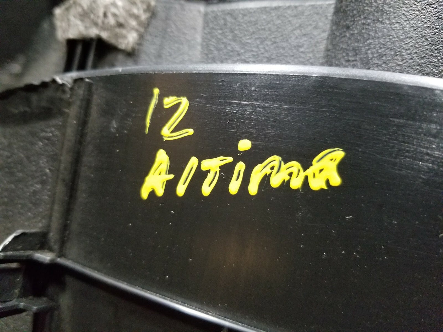 09 10 11 12 Nissan Altima Speedometer Cluster Trim Bezel Cover OEM 78k