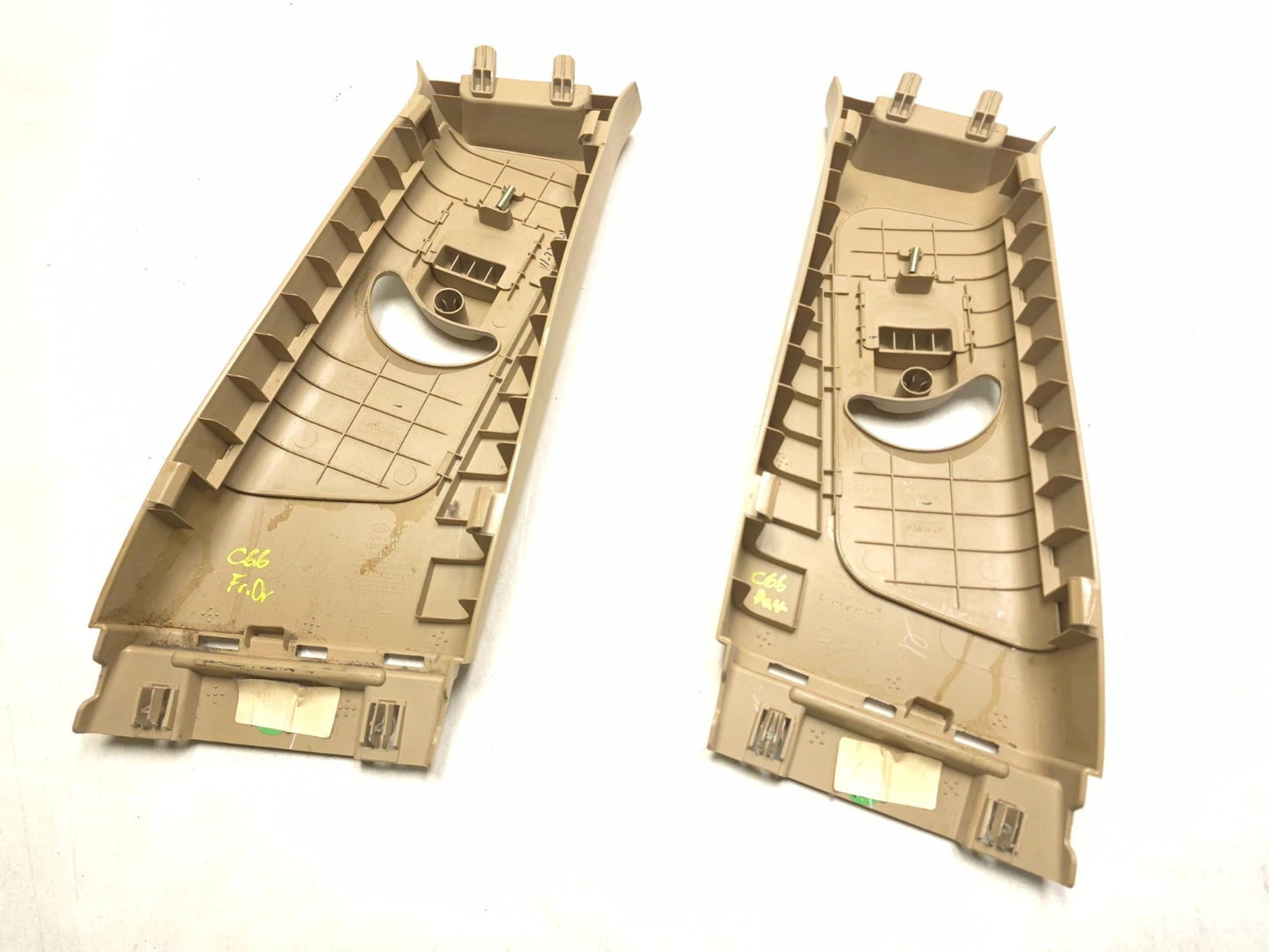 2012 Hyundai Sonata Upper B Pillar Trim Cover Left & Right Pair OEM