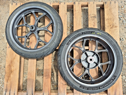 2012 Honda Nc700x Wheel Rim & Tire Front & Rear *straight* OEM