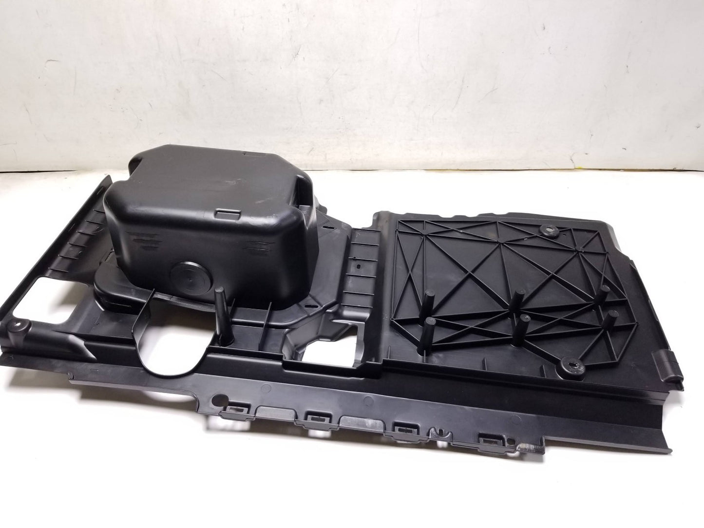 2012 Jeep Grand Cherokee Seat Load Floor Storage Tray Rear Driver Side Left OEM