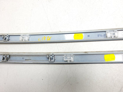 13-18 BMW 330xi F30 Sedan Roof Rack Rail Molding Trim Pair White OEM ✅