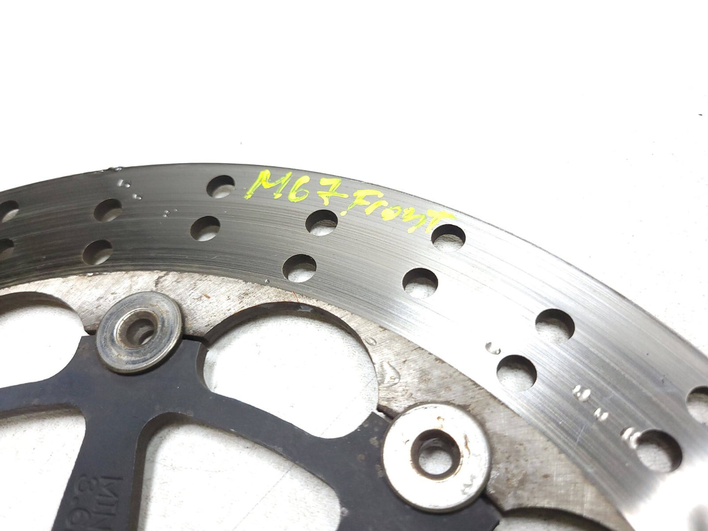 2008 - 2014 Ducati Monster 696 Brake Rotor Disc Front & Rear 3pcs OEM