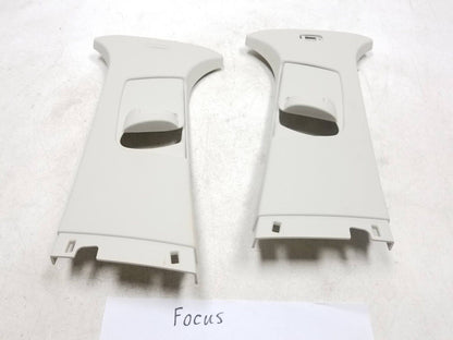 12 - 14 Ford Focus Center B Pillar Upper Trim Cover Pair OEM
