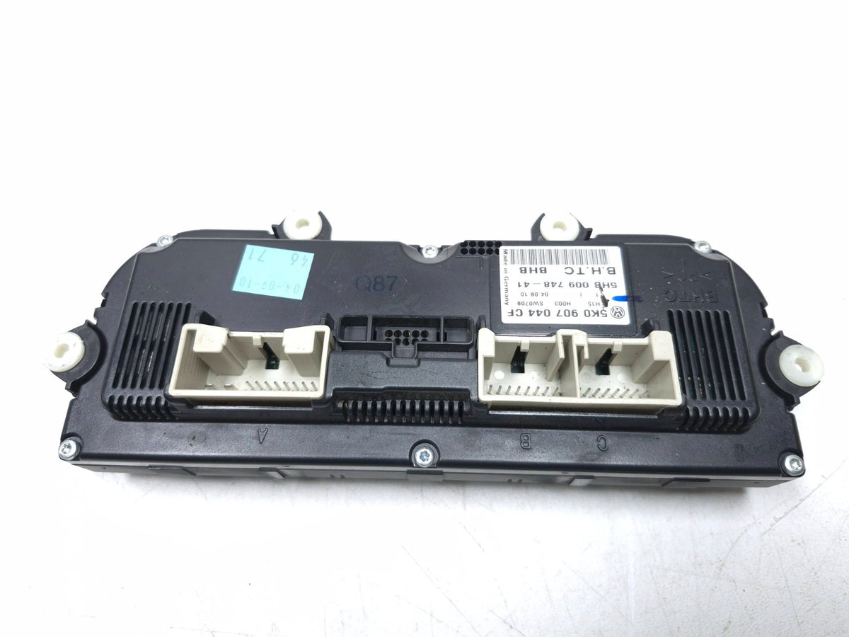 2011 Volkswagen Tiguan A/c Heater Control Panel OEM