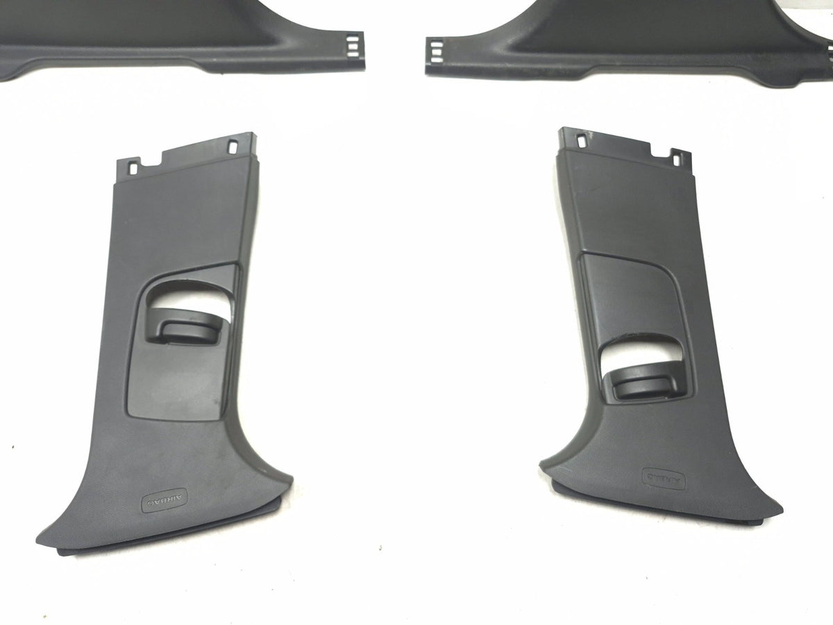 2013 Ford Focus St Center B Pillar Trim Lower & Upper 4 Pcs Cm51-a24582 OEM