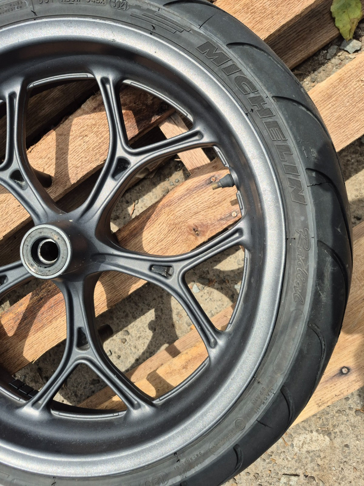 2012 Honda Nc700x Wheel Rim & Tire Front & Rear *straight* OEM