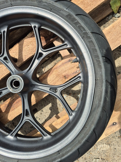 2012 Honda Nc700x Wheel Rim & Tire Front & Rear *straight* OEM