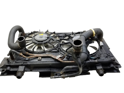 2011 Scion Xb Engine Radiator W/ Dual Cooling Fan Assy OEM