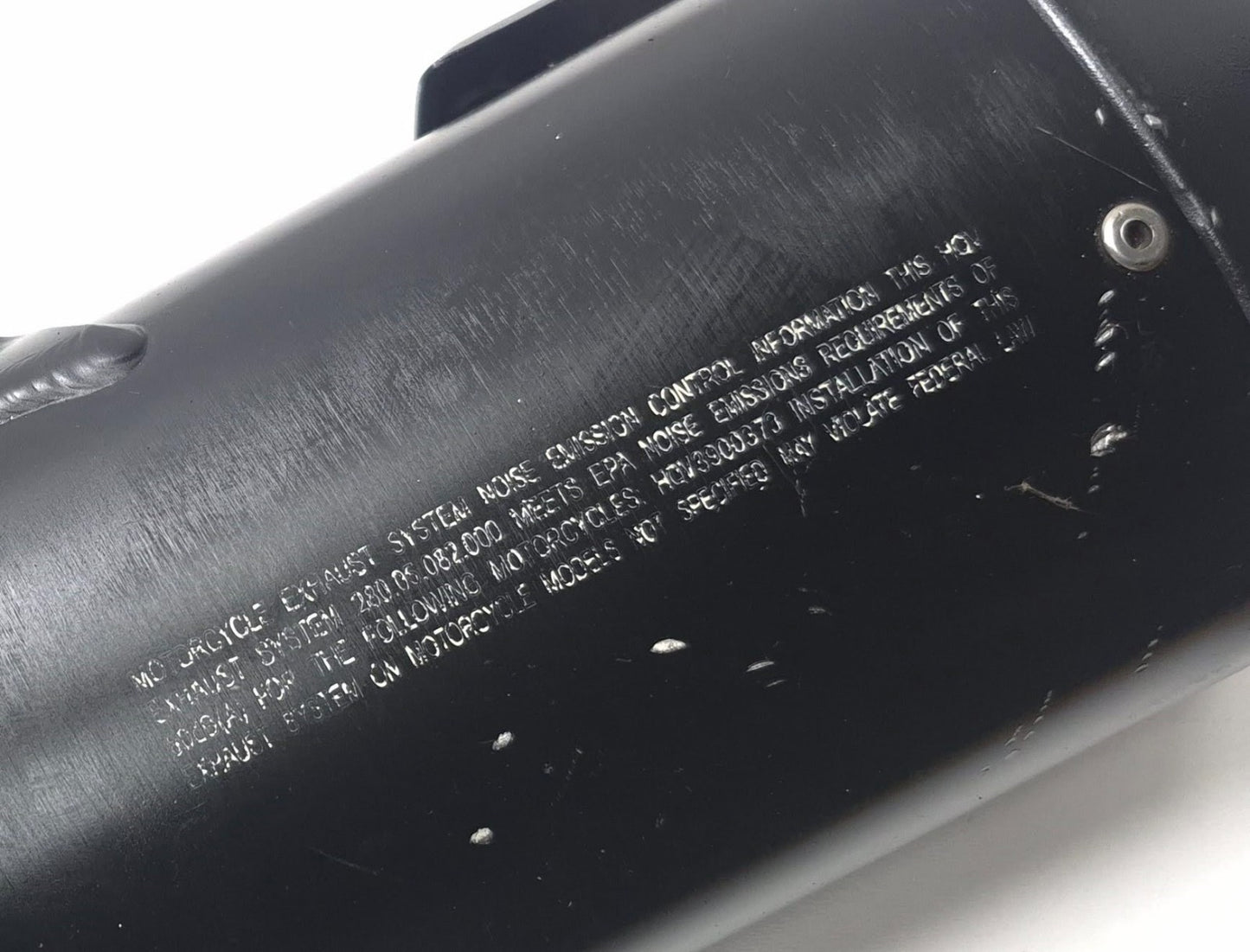 2018 Husqvarna Svartpilen 401 Exhaust Pipe Muffler OEM