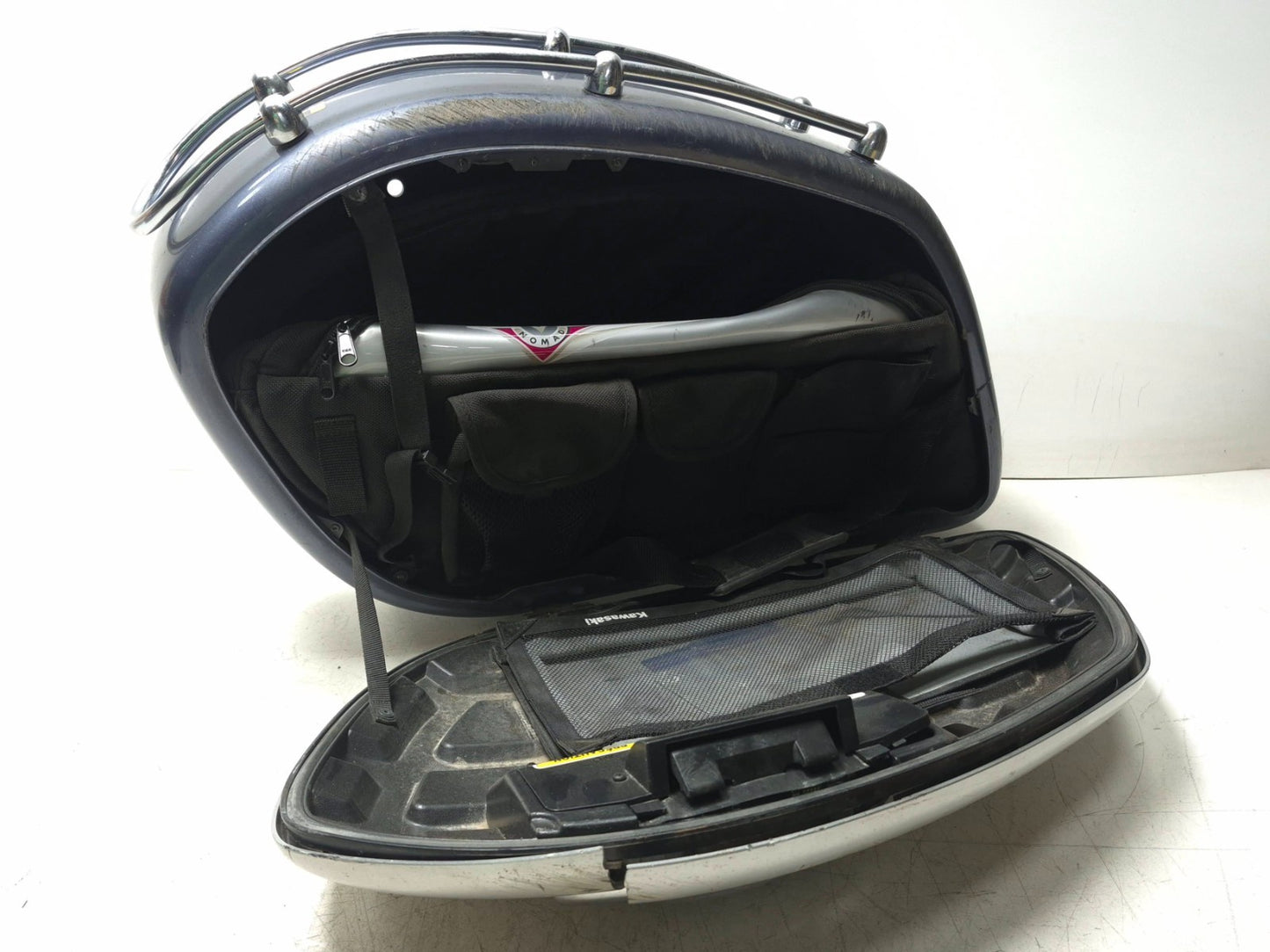 2001 Kawasaki Vulcan 1500 Vn1500 Saddlebag Luggage Case Left & Right OEM