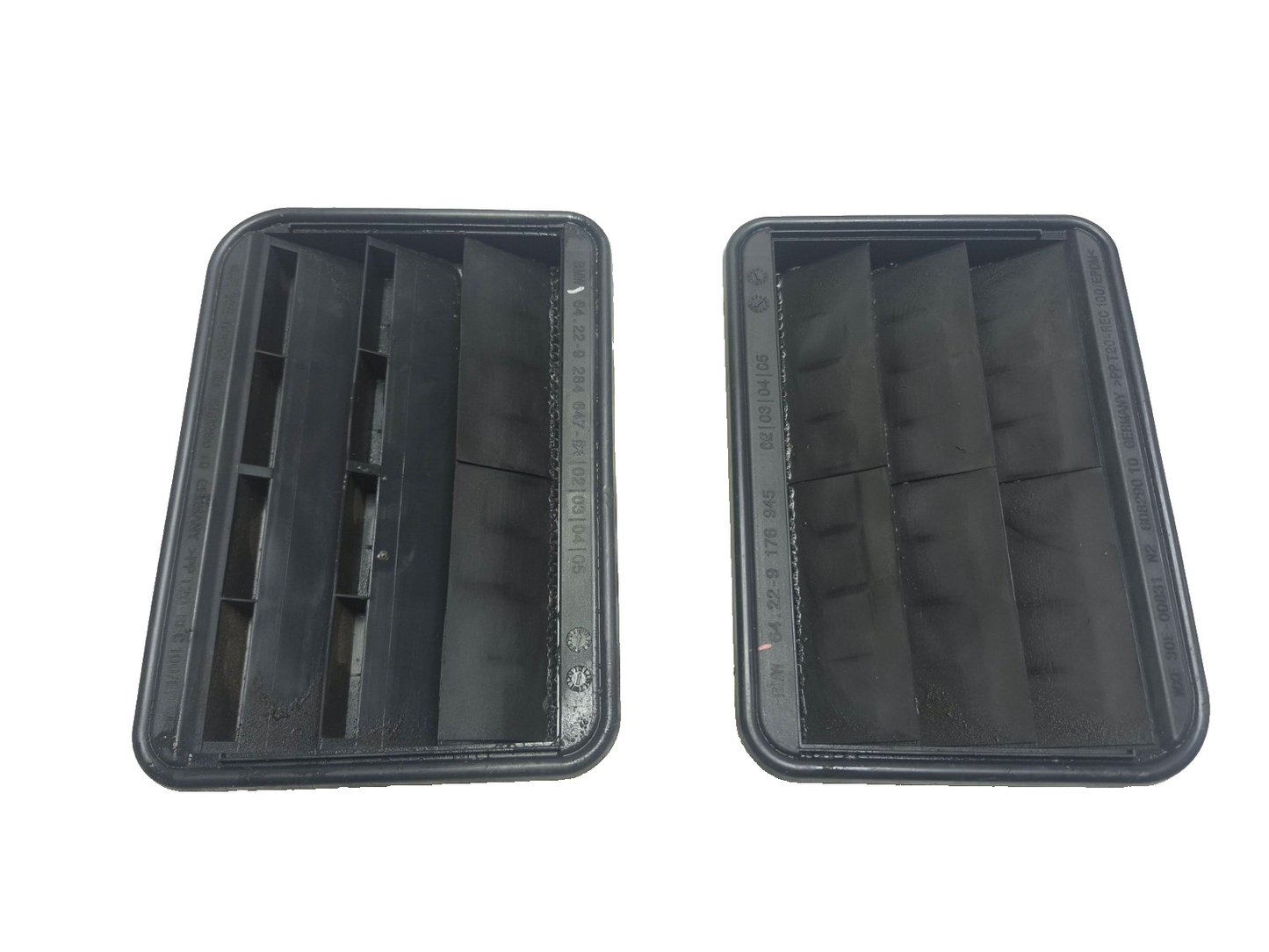 2013 BMW 328i F30 Rear Quarter Air Vent Grille Left & Right Pair OEM