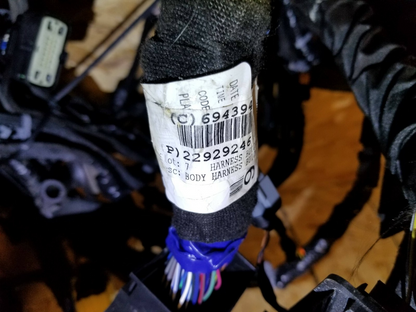 2014 Buick Regal 2.0l Interior Body Wiring Harness OEM