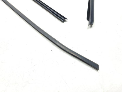 07-13 BMW E70 X5 Door Window Chanel Trim & Seal Front Passenger Side Rh 4pcs OEM