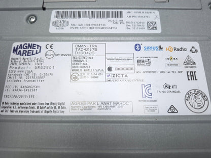2021 Alfa Romeo Giulia Radio Audio Control Module Unit Oem✅