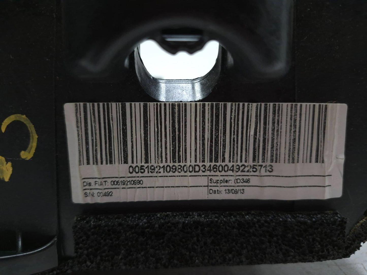 2014 Fiat 500l Brake Pedal OEM