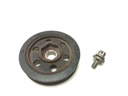 2007 Honda Fit Crankshaft Pulley Harmonic Balancer OEM