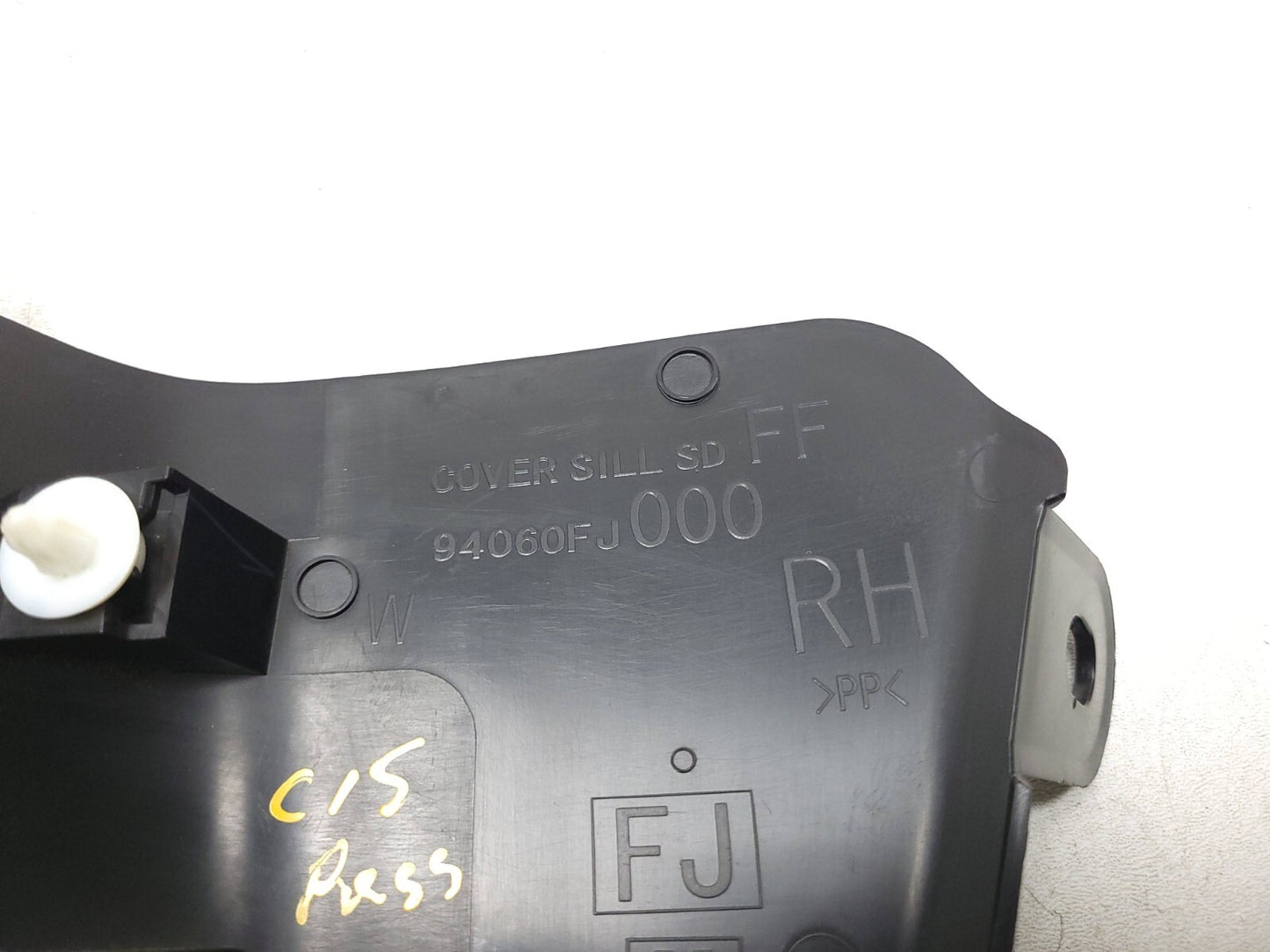 12-15 Subaru Impreza Front Kick Panel Sill Trim Cowl Left & Right Pair OEM Sedan