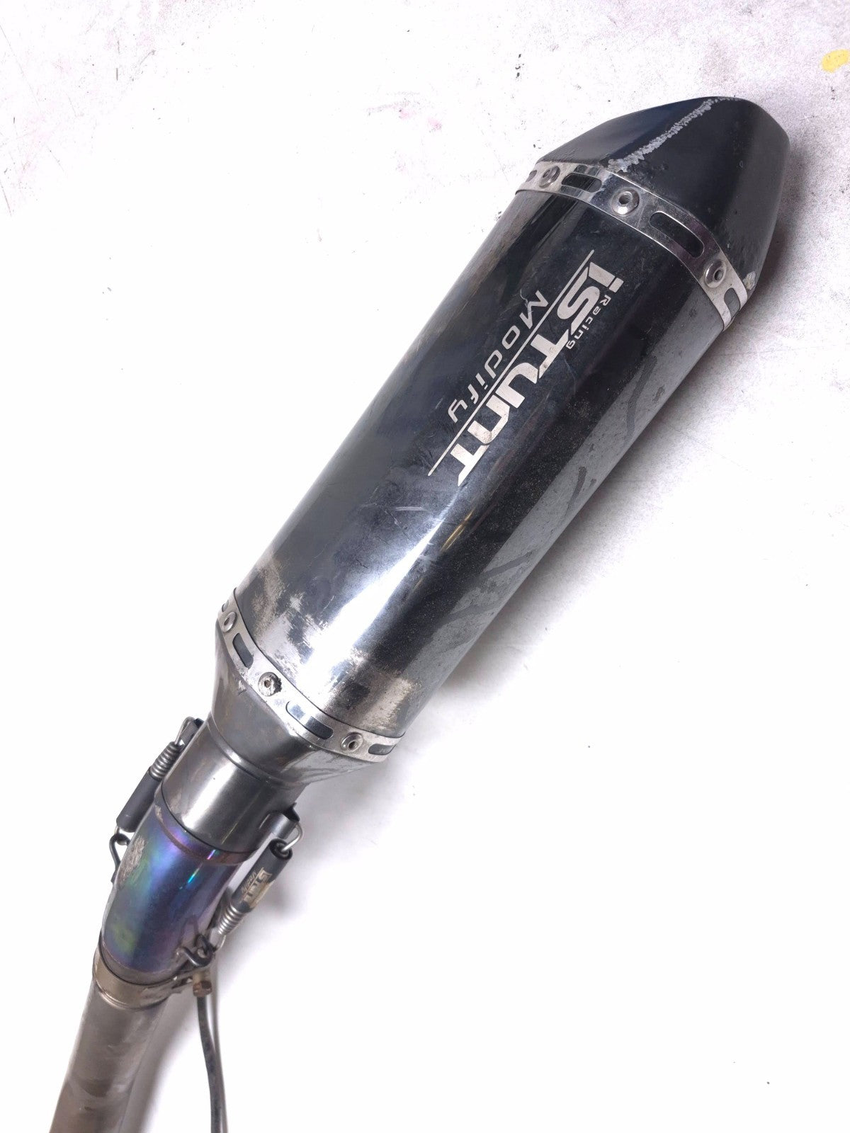 2023 Kawasaki Er400 Z400 Exhaust Header Manifold & Muffler Istunt OEM